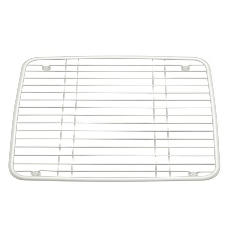 Galler för diskhon / diskbänken, SINK PROTECTOR GRID, 26 x 33 cm, Silvervit