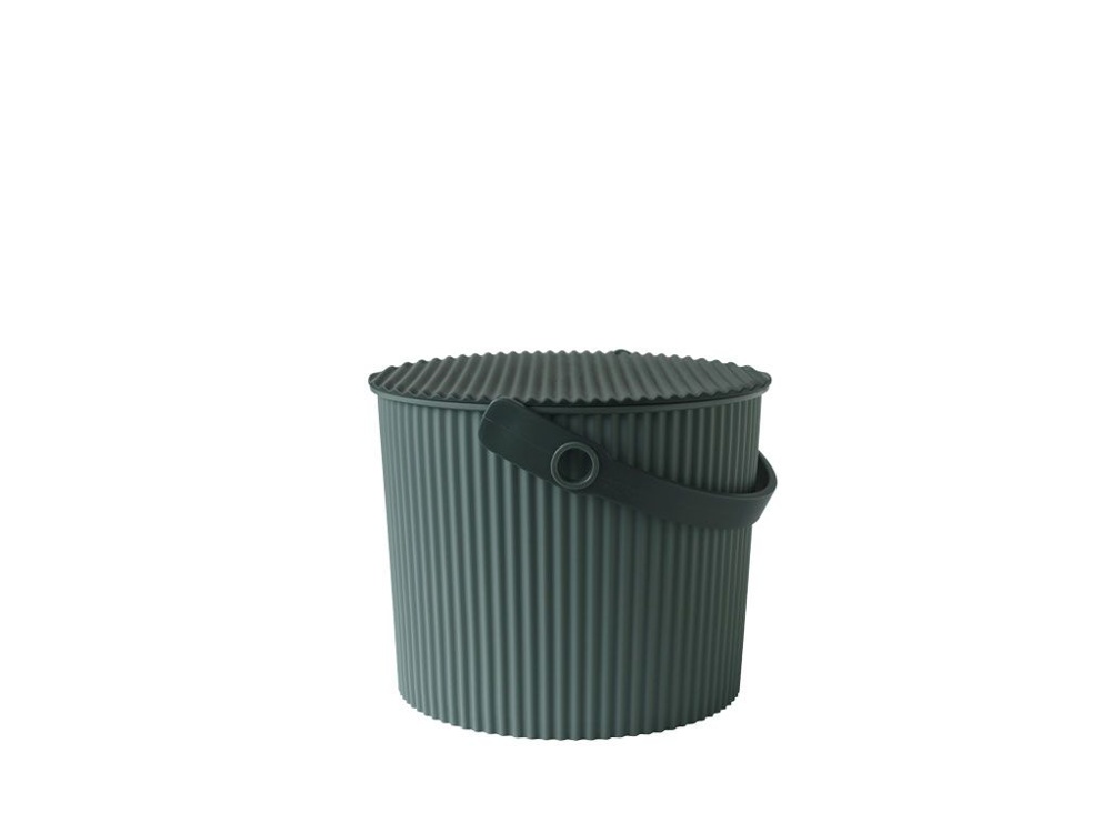 Hink / korg med lock, BAKED GREEN SMALL OMNIOUTIL, 8L, Grön / Mörkgrön