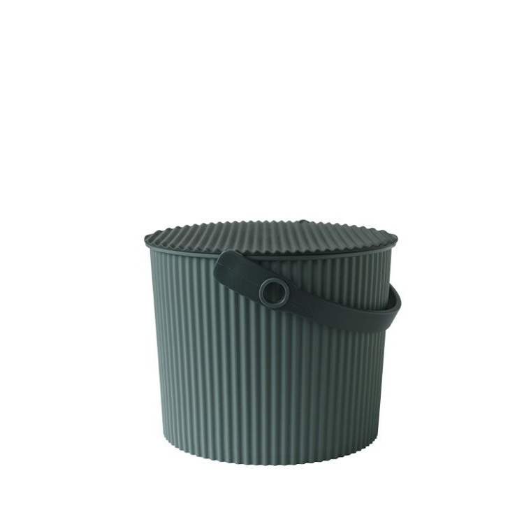 Hink / korg med lock, BAKED GREEN SMALL OMNIOUTIL, 8L, Grön / Mörkgrön