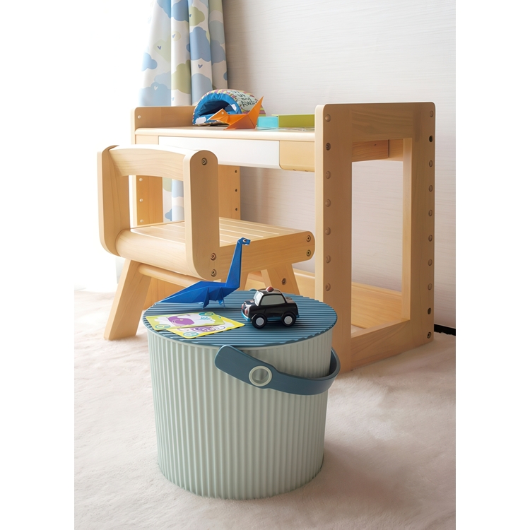 Hink / korg med lock, BLUE MEDIUM OMNIOUTIL, 10 L, Ljusblå