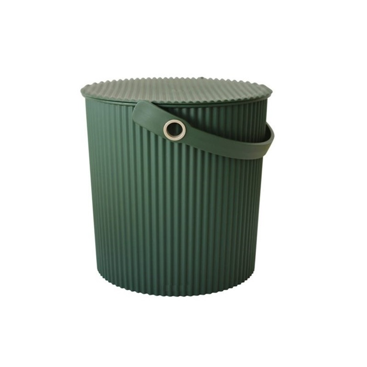 Hink med lock 20L, Omnioutil, Mörkgrön