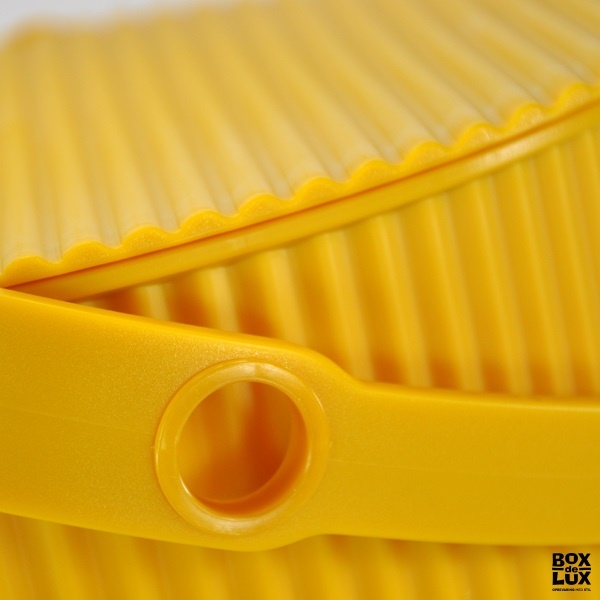 Hink / korg med lock, MUSTARD MINI OMNIOUTIL, 4 L, Senapsgul