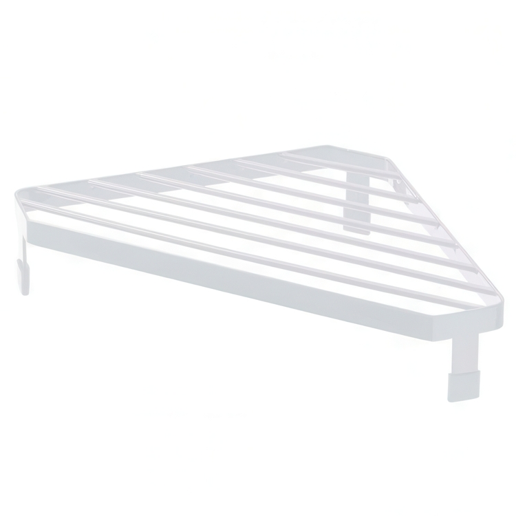 Hylla för spisen, TOWER STOVE CORNER RACK, 22 x 22 x H 5 cm, Yamazaki, Vit