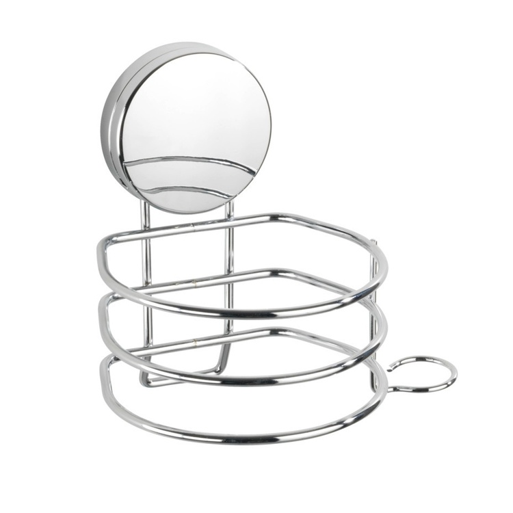Hållare för hårtork, Självhäftande, OSIMO STATIC-LOC, Silver