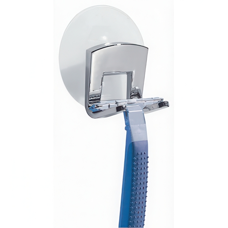 Hållare för rakhyvel med sugpropp, ID RAZOR HOLDER, Krom