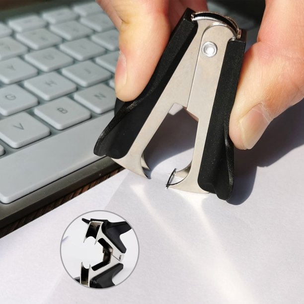 Häftklammerborttagare, STANLEY STAPLE REMOVER, svart
