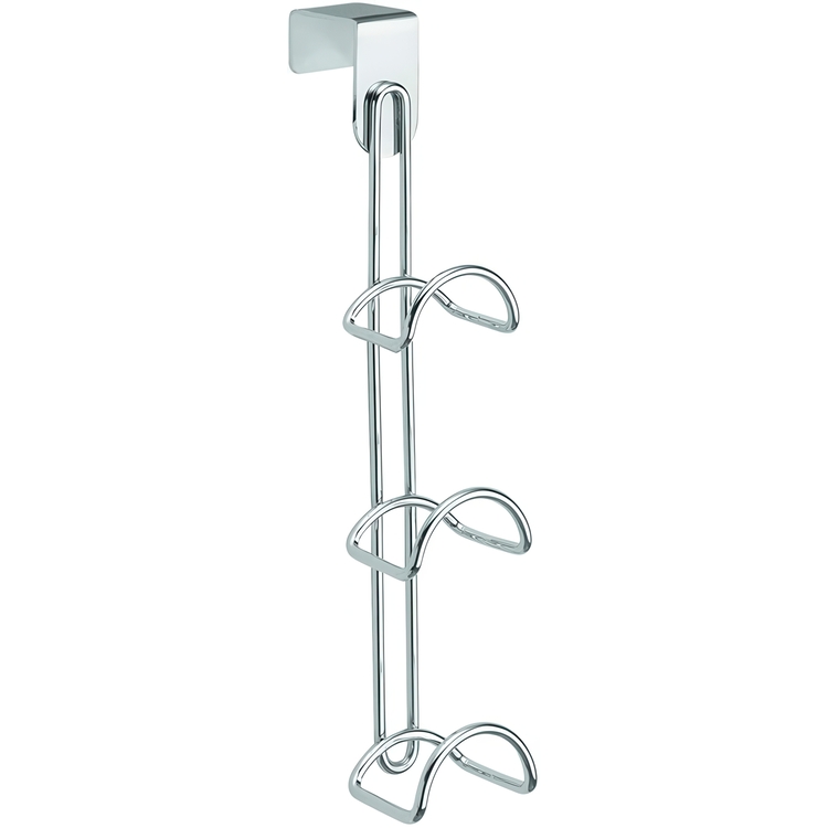 Hängande förvaring för väskor, Över dörr, CLASSICO HANDBAG HOLDER, 5 x H 27 cm, Silver