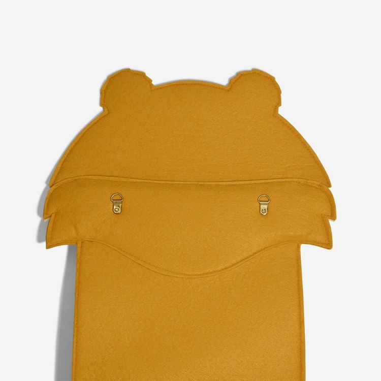 Hängande Förvaringsfickor, 3-fack, TIGER WALL POCKETS, 37 x H 85 cm, Orange