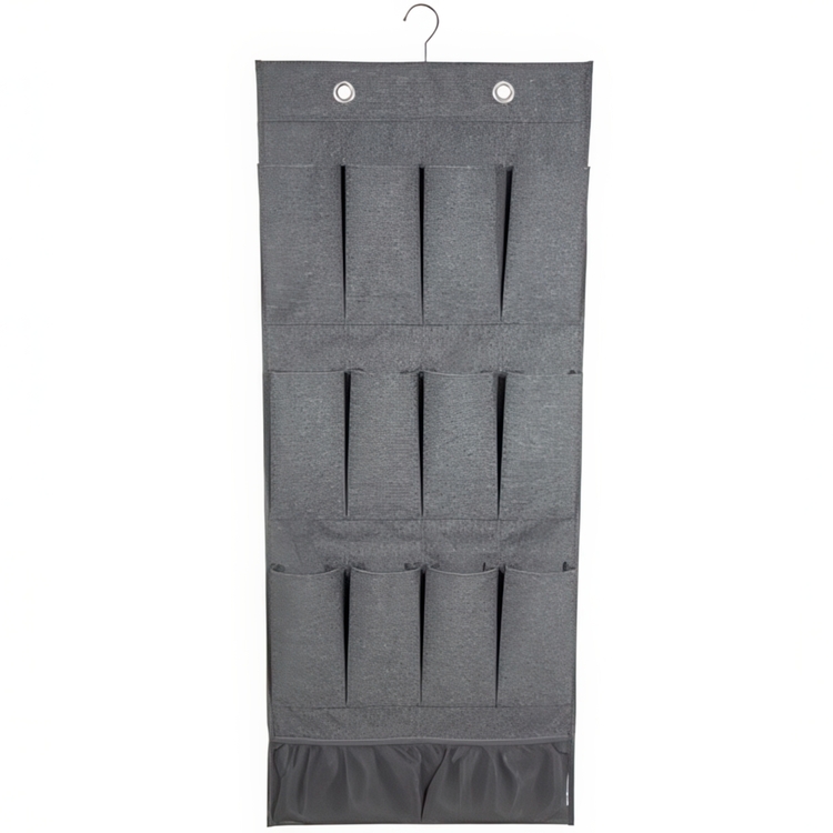 Hängande Skoförvaring, 14 fack, BIGSO POCKET ORGANIZER, 52 x H 124 cm,