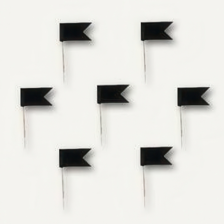 Kartnålar Flaggor, 20 st, FLAG PINS
