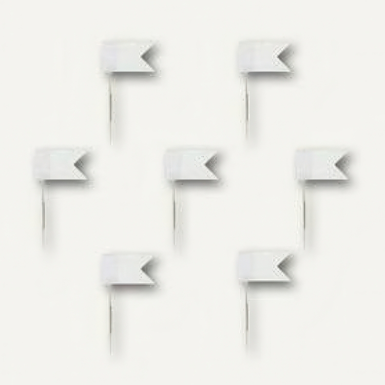 Kartnålar Flaggor, 20 st, FLAG PINS