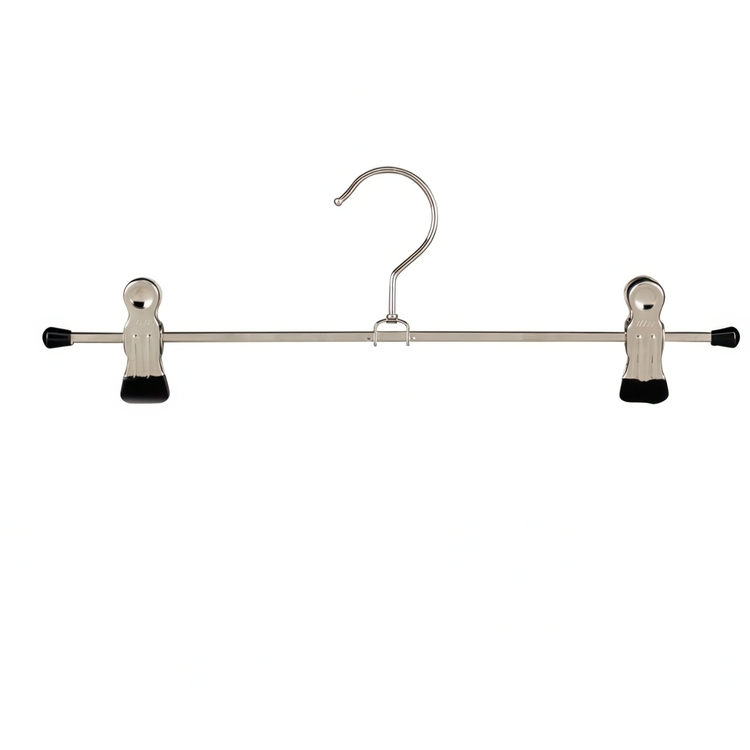 Klassisk Galge för kjol, Metall, MAWA KLAMMERN CLIP,  30 cm, Silver /