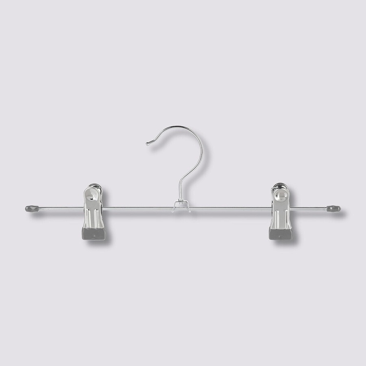 Klassiska Galgar för kjolar, 3 st, Metall, CINTRES CLIP HANGERS, 30 cm