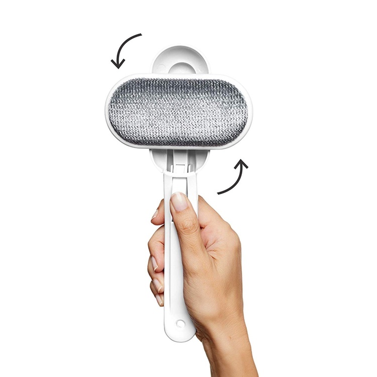 Klädborste med handtag, CEPILLO DE ROPA, Vit