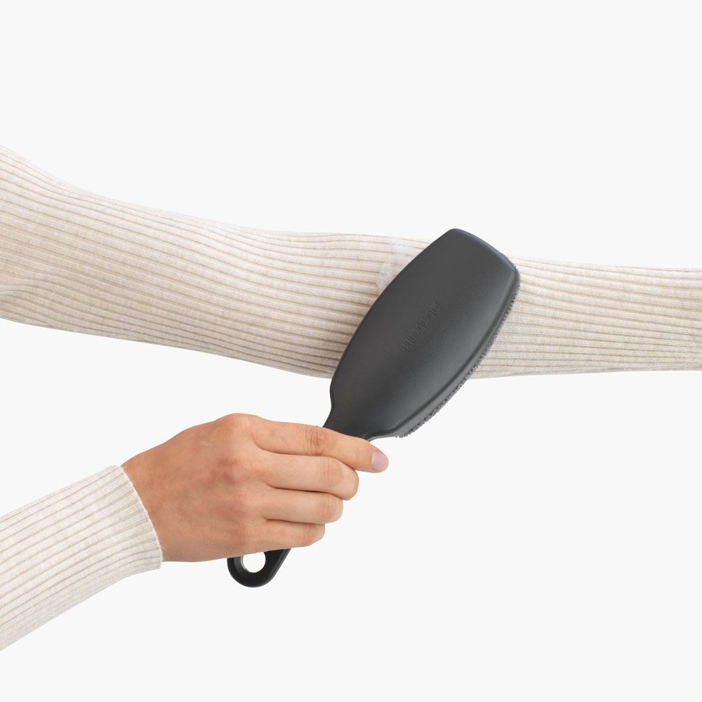 Klädborste, för höger- och vänsterhänta, BRABANTIA CLOTHES BRUSH, Svart / Mörkgrå