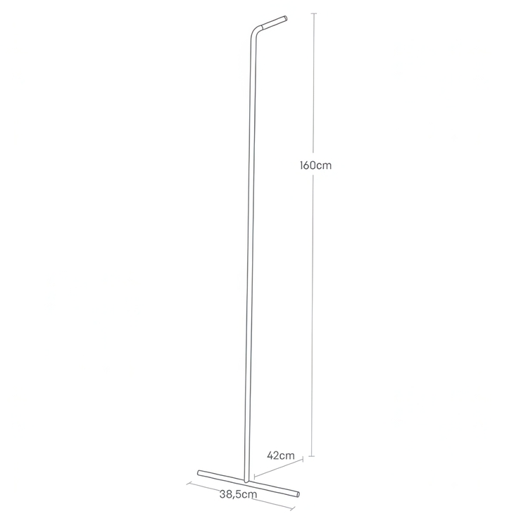 Klädställning att luta mot väggen, TOWER SLIM LEANING RACK Yamazaki