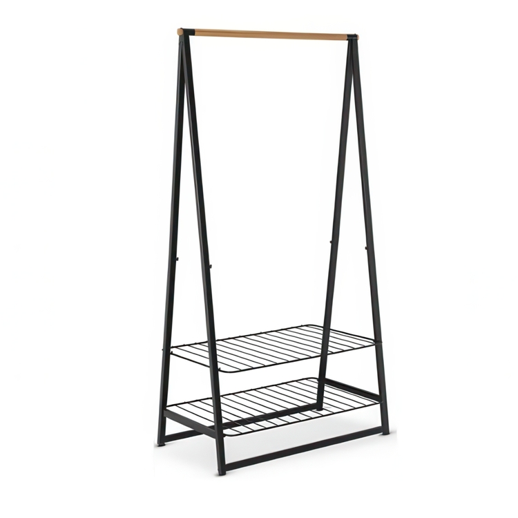 Klädställning med hyllor, BRABANTIA LINN LARGE, 99,5 x 57 x H 190 cm