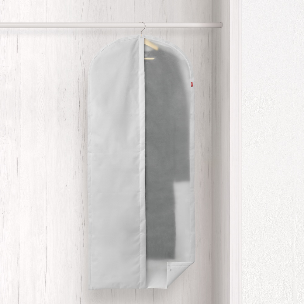 Klädöverdrag, Extra Lång, RAYEN PREMIUM, 60 x 5 x H 150 cm, Ljusgrå