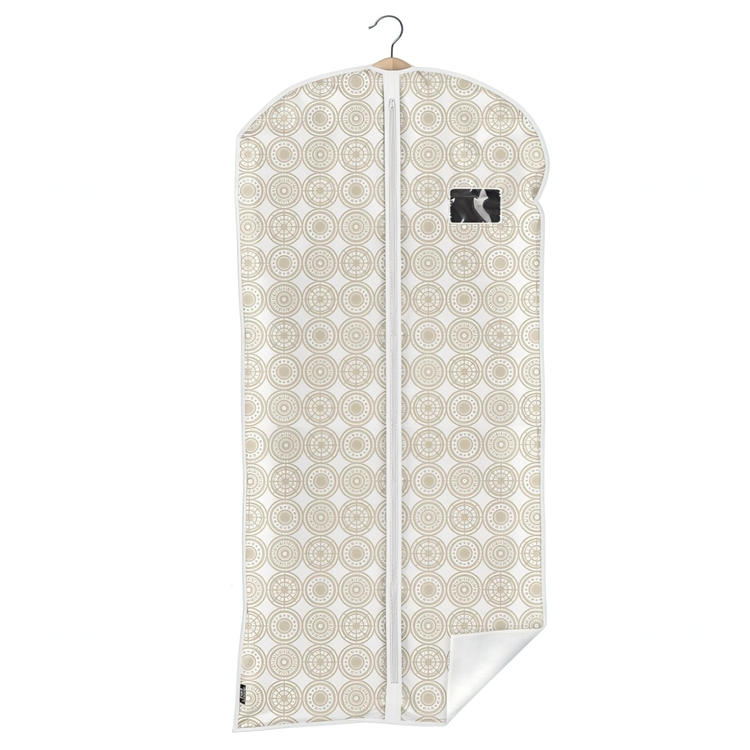 Klädöverdrag, Lång, ELLA SAND, 60 x H135 cm, Vit / beige