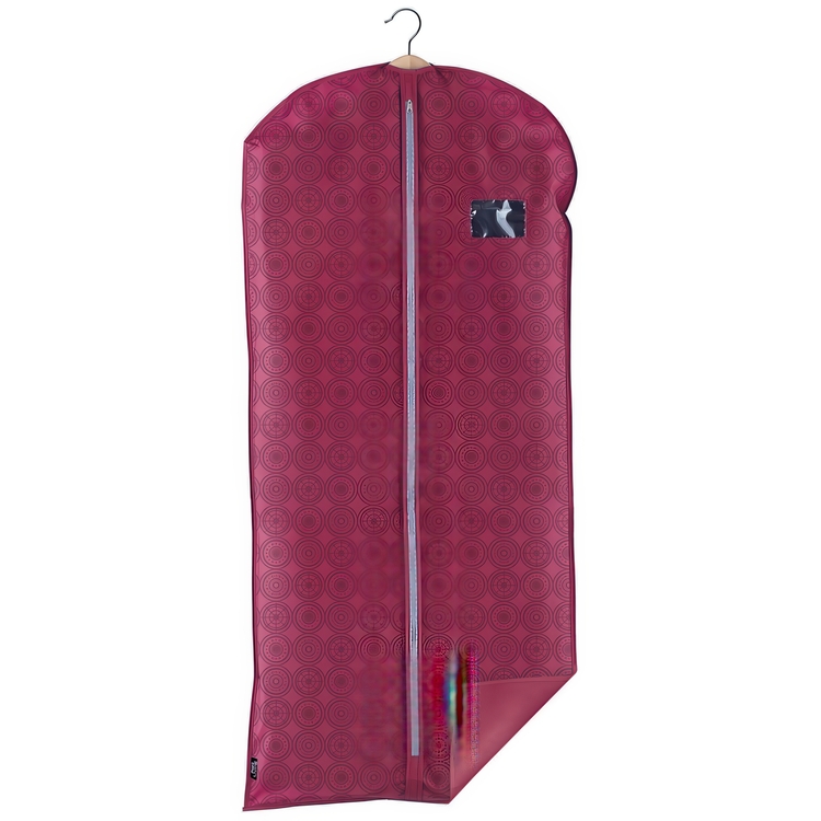 Klädöverdrag, lång, ELLA PURPLE, 60 x H135 cm, Vinröd