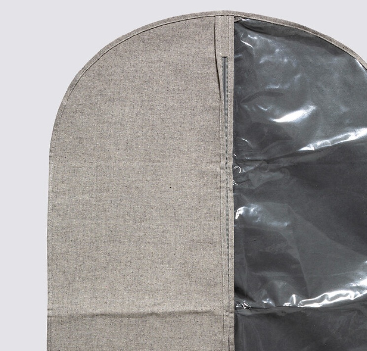 Klädöverdrag, ORGA, Kort, 60 x H 100 , Beige-Grå