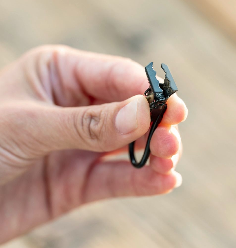Klämmor för handdukar som saknar ögla, 4 st, TOWEL CLIPS, Svarta
