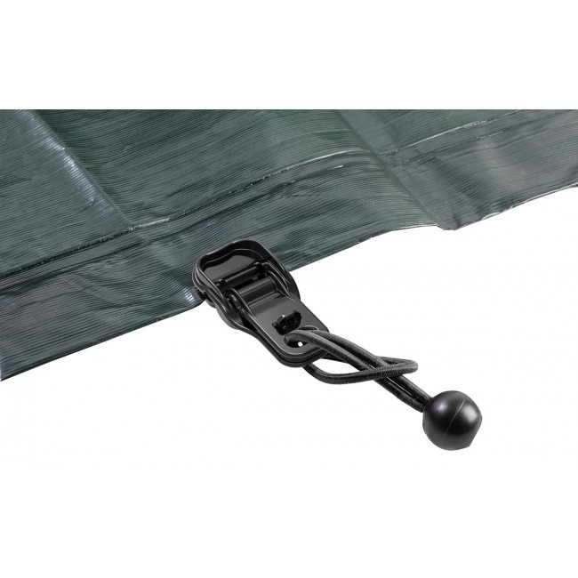 Klämmor, Starka, 4 st, WIND SECURE CLIPS, Garland, Svart