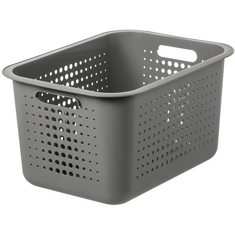 Korg / Låda, SMARTSTORE 13L BASKET RECYCLED, 37 x 28 x H20 cm, Grå