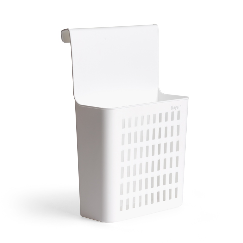 Korg för skåpdörr, Plast, COLGADOR MULTIUSOS PUERTAS, Vit