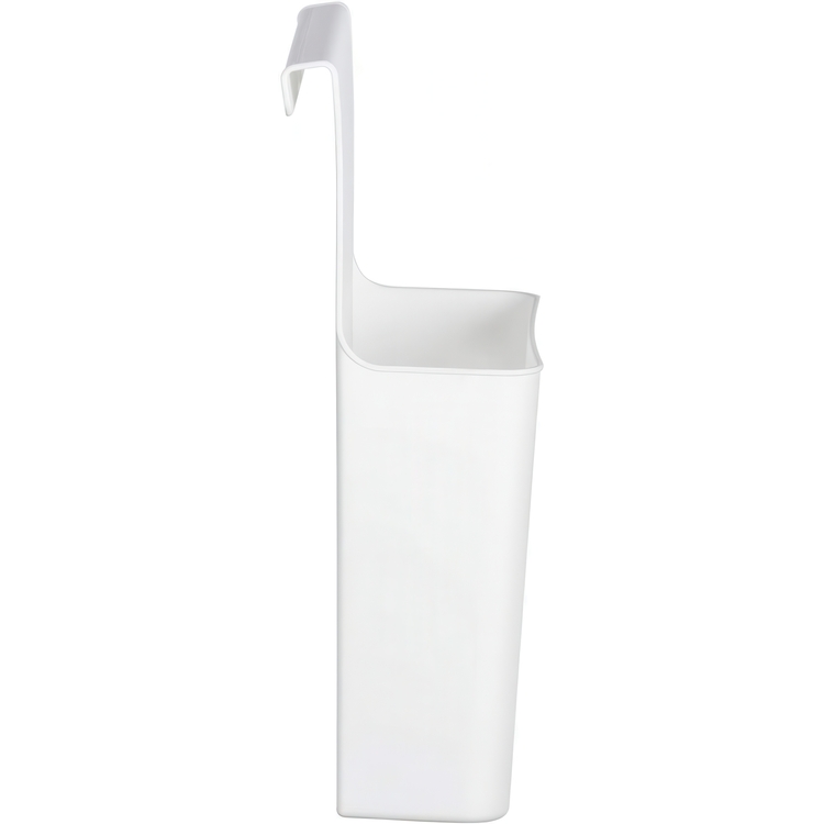 Korg för skåpdörr, Plast, TÜR-ORGANIZER, 24 x 12 cm H35,5, Vit