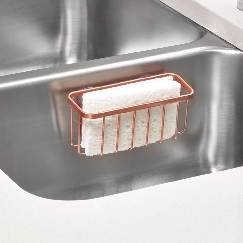 Korg till diskbaljan, med sugproppar, SMALL SUCTION SINK CADDY, Koppar
