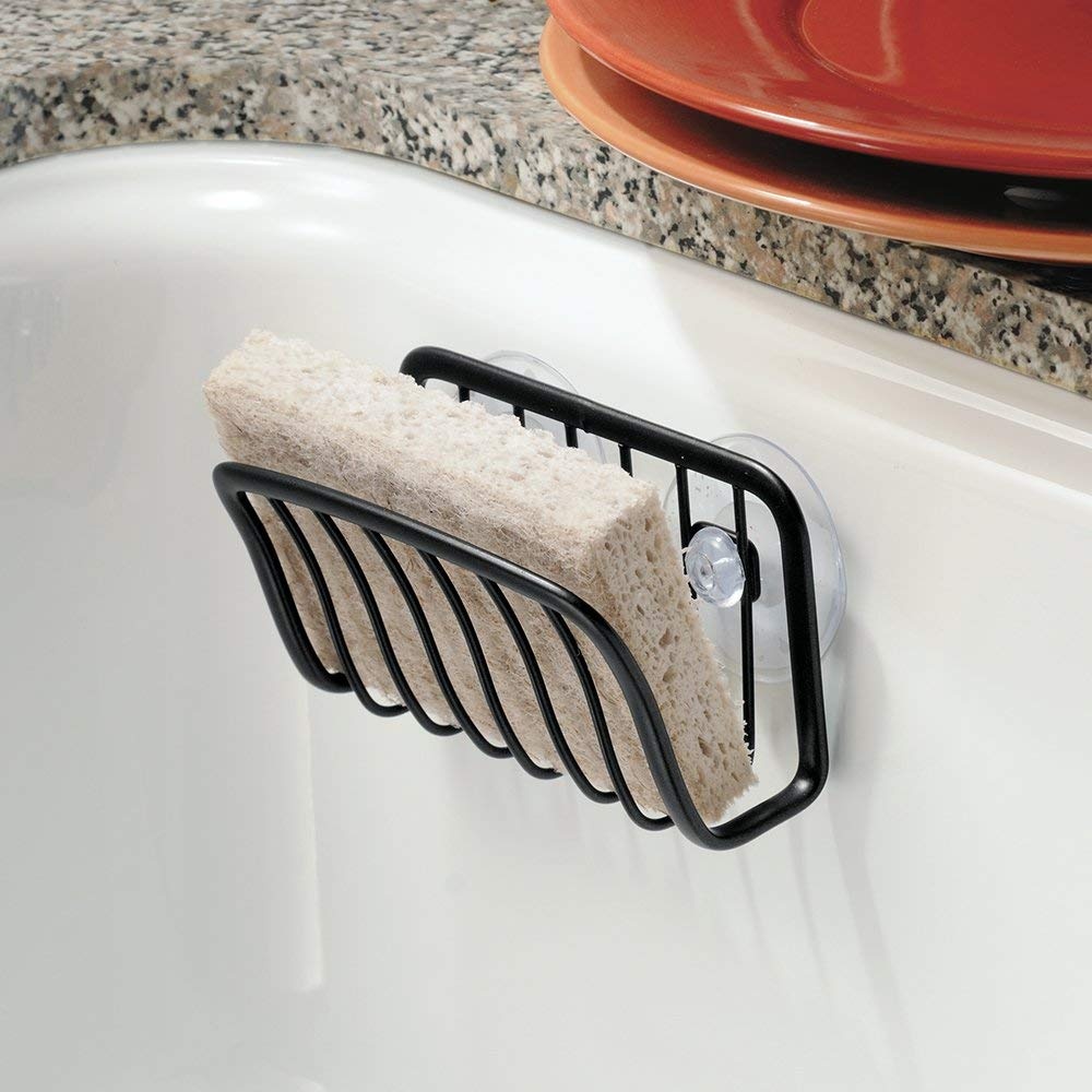 Korg till diskbaljan, Sugproppar, AXIS SPONGE HOLDER, Svart