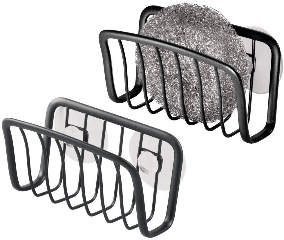 Korg till diskbaljan, Sugproppar, AXIS SPONGE HOLDER, Svart
