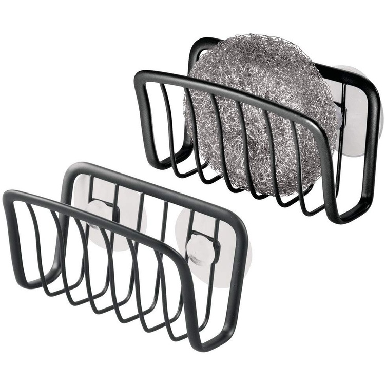 Korg till diskbaljan, Sugproppar, AXIS SPONGE HOLDER, Svart