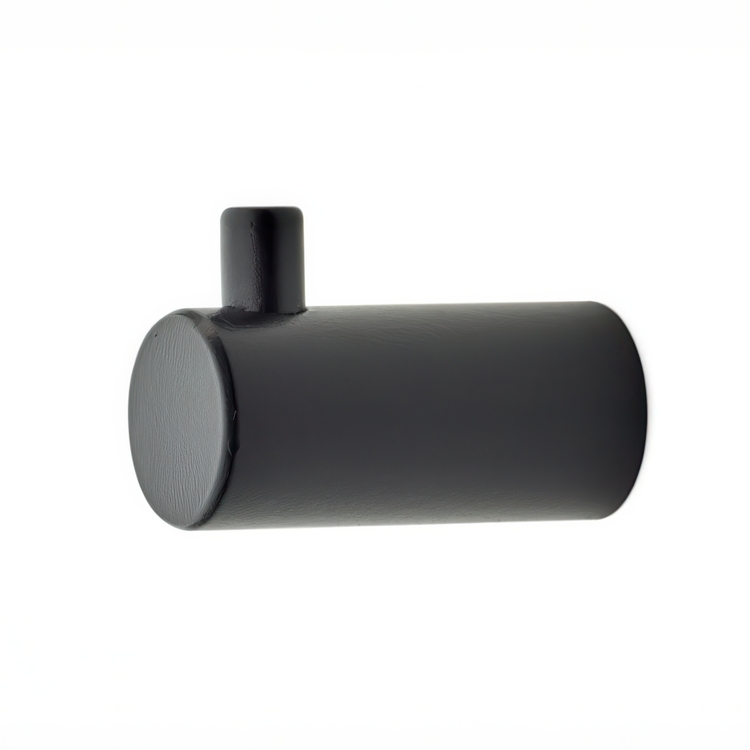 Krok i metall PINNKROK 3,5 x H 2,3 cm  Svart