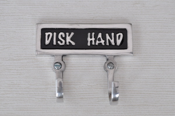 Krok, dubbel, DISK & HAND, Exmez, Svart / aluminum