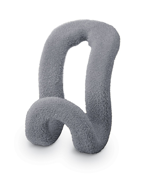 Krokar för galgar, 8 st, VELVET CASCADE HOOKS, Anti Slip, Grå