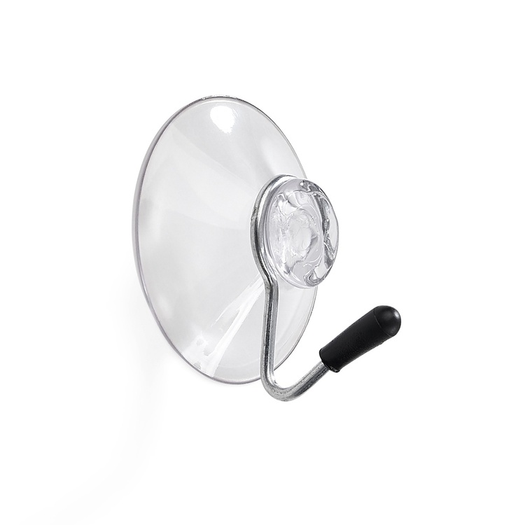 Krokar med sugpropp, 2 st, HABO, Ø 4 cm, Klar