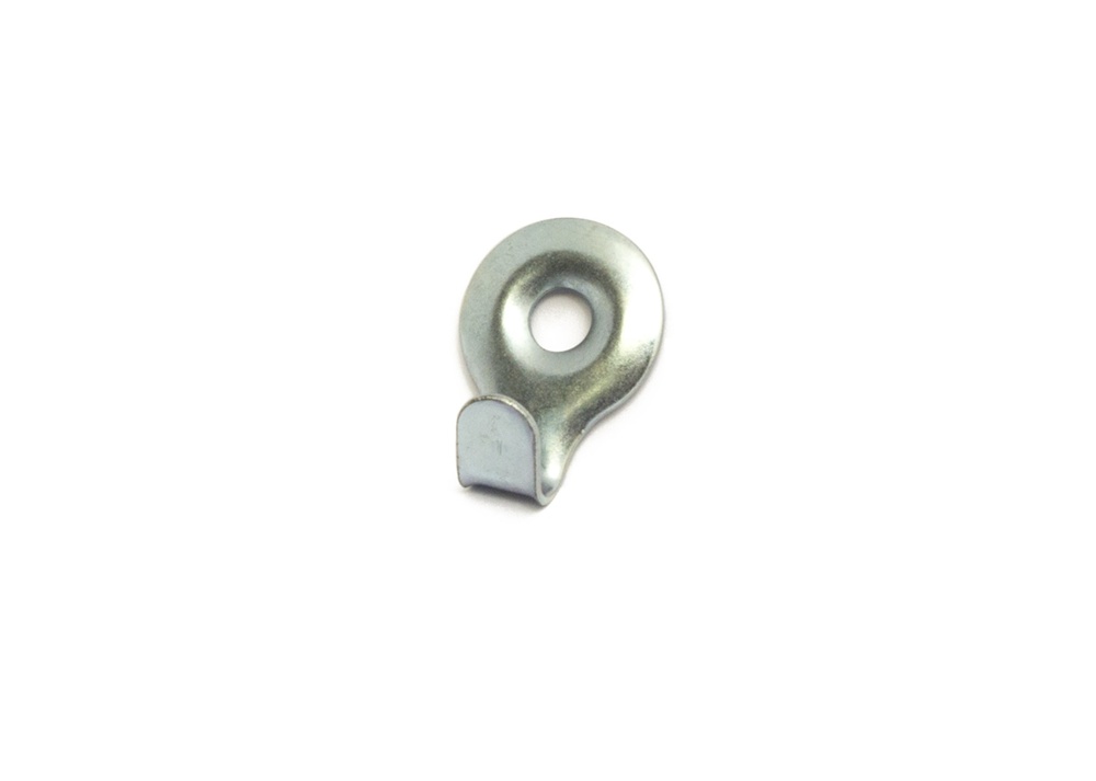 Krokar platta, små, 2,5 cm, HABO, 2 st, Metall