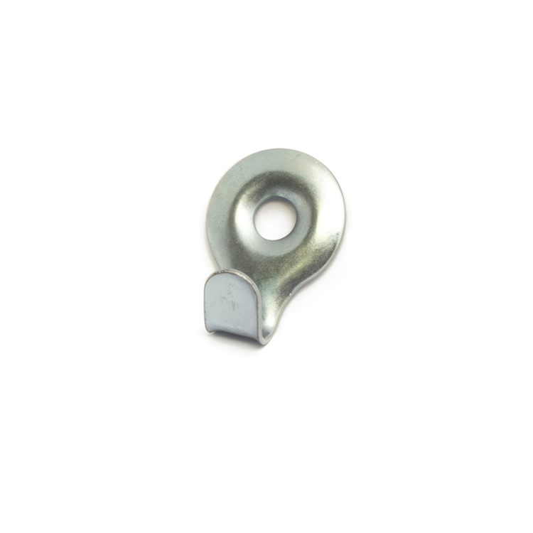 Krokar platta, små, 2,5 cm, HABO, 2 st, Metall