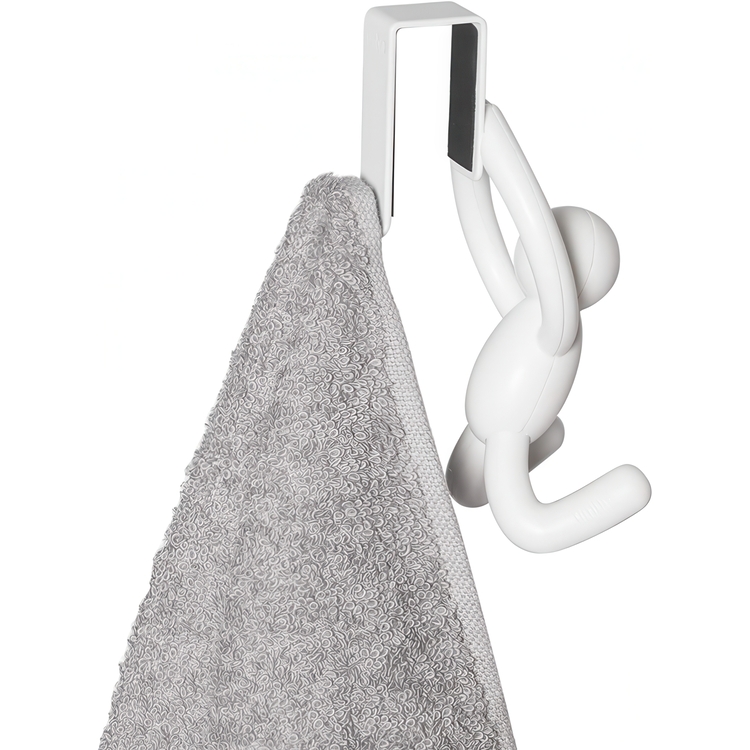 Krok till skåpdörr 2-pack, Buddy, Umbra