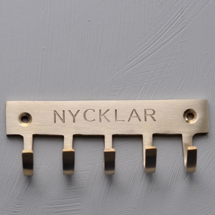 Kroklist, NYCKLAR, 11,5 cm, Exmez, Mässing