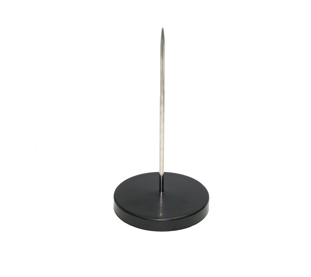 Kvittospjut, CLASSIC, Ã˜ 7 x H 5 cm, Svart