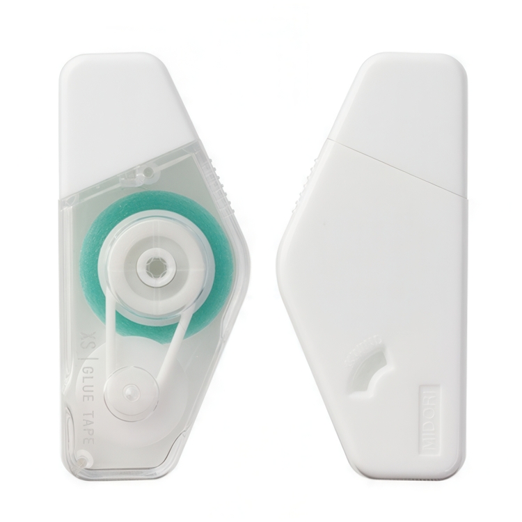 Limroller i minifrmat, MIDORI XS, 5mm x 8m, Vit