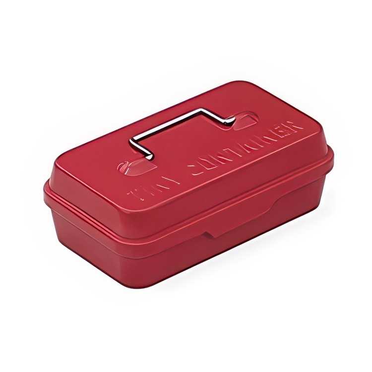 Liten Ask i plåt, TINY CONTAINER, 10,7 x 6,2 x H 3,4 cm, Hightide