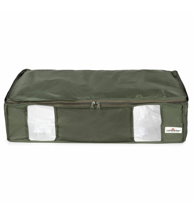 Låda med vakuumpåse, 145 L, ECOLOGICAL GREEN BOX, LARGE, 65 x 45 x H 15,5 cm, Grön
