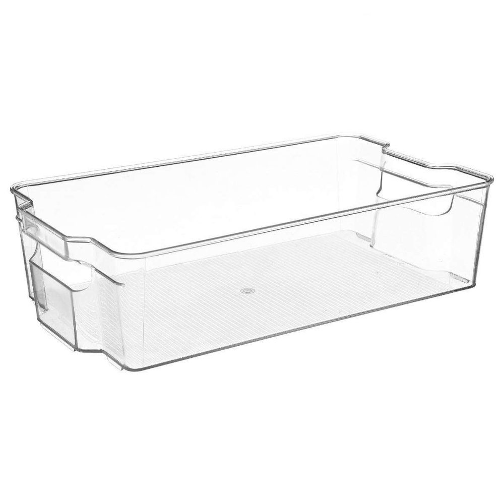Låda, bred och djup, RANGEMENT FRIGO XL, 37 x 22 x H 10 cm, Klar