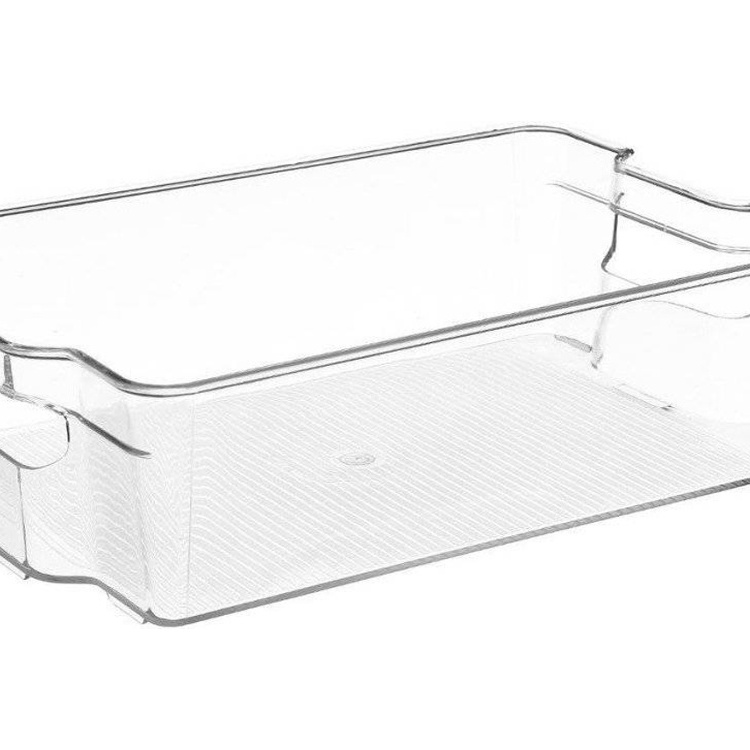 Låda, bred och kort, RANGEMENT FRIGO LARGE, 31 x 21 x H 9 cm, Klar
