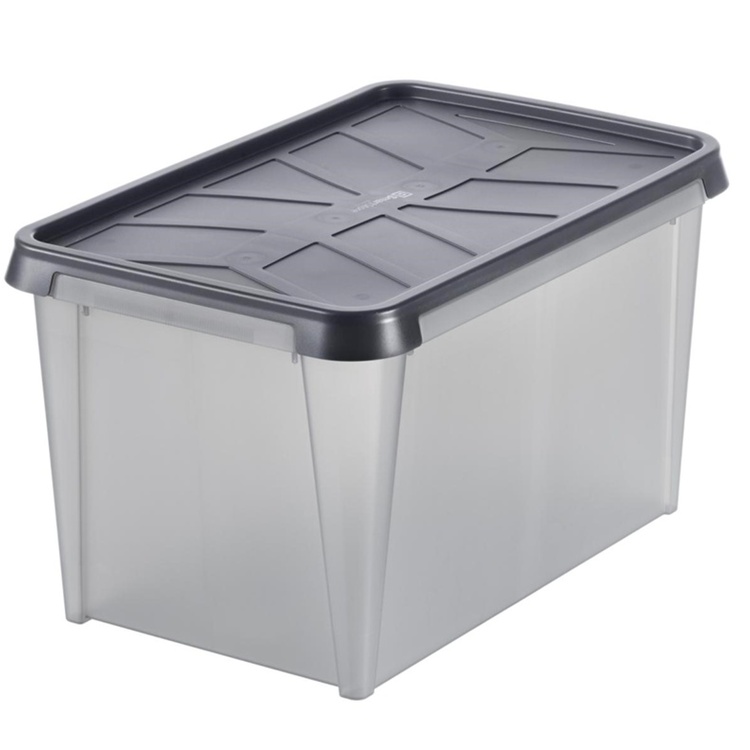 Låda, Vattentät, SMARTSTORE 55L DRY, 60 x 40 x H 35 cm, Grå