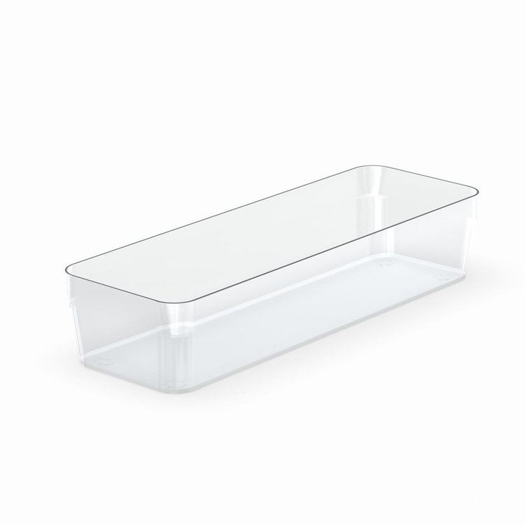 Långsmal lådinredning för småförvaring, 30x10x6cm, SmartStore